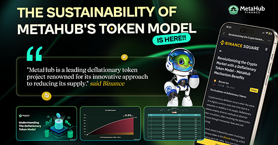 Revolutionizing the Crypto Market with a Deflationary Token Model - MetaHub Mechanism Benefits